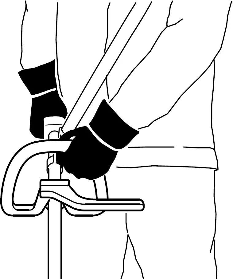 Holding and Controlling the Power Tool