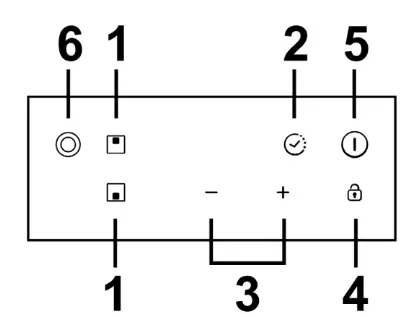 CANDY CEHDD30TCT 29cm Ceramic Hob - Product Overview 2