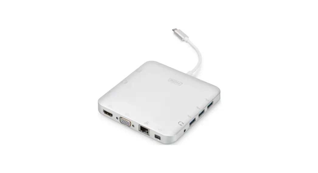 Digitus Da-70863 Universal Docking Station Usb Type-c Installation Guide Digitus Da-70863 Universal Docking Station Usb Type-c Installation Guide