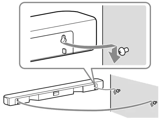 SONY HT S400 Home Cinema 2 1ch Soundbar - speaker
