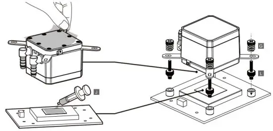 COUGAR COAQUA240 240 AQUA 240 RGB Liquid CPU Cooler - LGA20XX