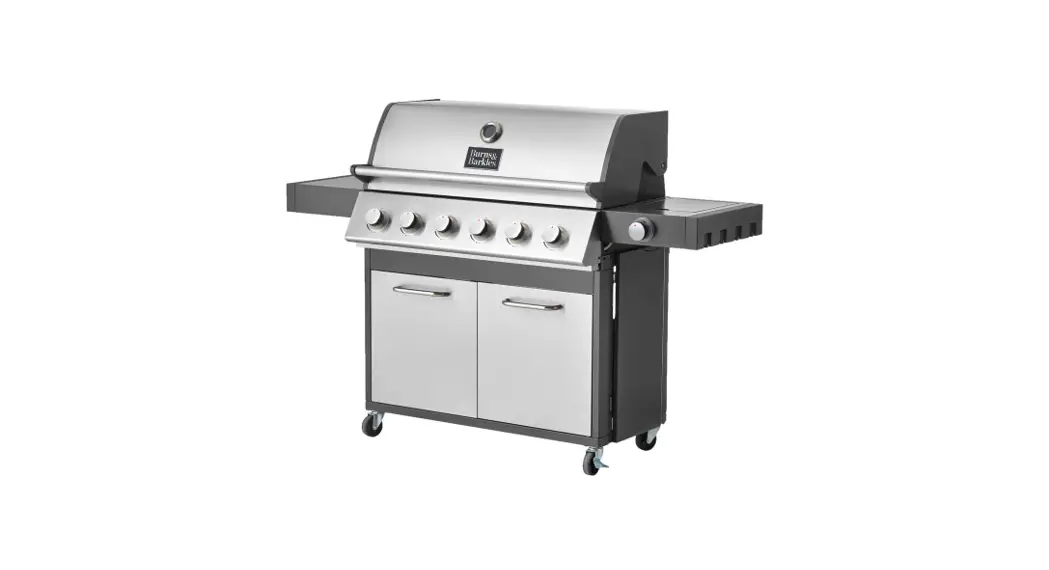 Burns Barkles 010376 Gas Grill Instruction Manual
