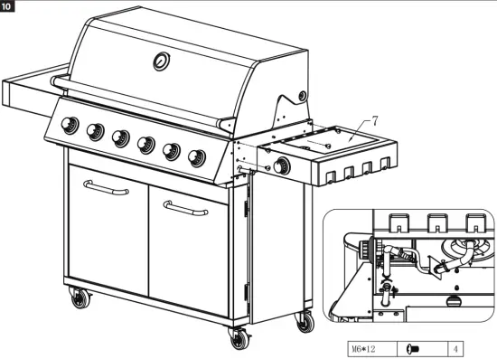 Burns Barkles 010376 Gas Grill - fig10