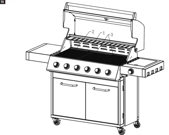 Burns Barkles 010376 Gas Grill - fig13