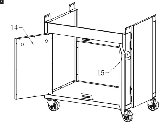Burns Barkles 010376 Gas Grill - fig7
