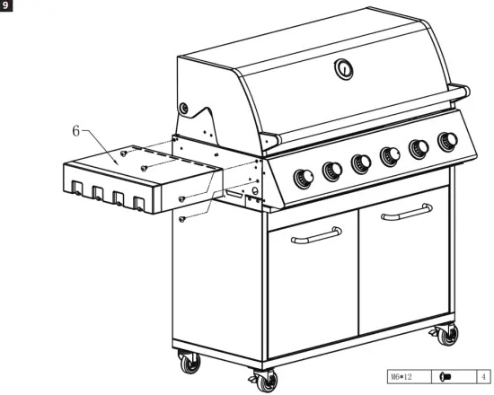 Burns Barkles 010376 Gas Grill - fig9