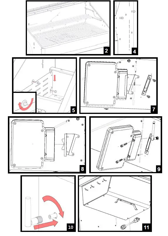 MEMPHIS VG0896 Elite Cart ITC 3 Grill 9