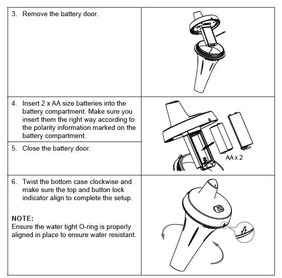BRESSER 7009973 Pool-Spa Water Temperature Sensor FIG 4