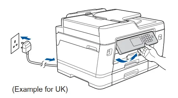Connect the power card