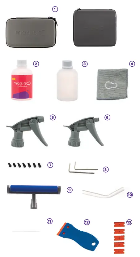 magigoo Coater 3D Printing Adhesives Starter Kit with Single Swipe fig 1