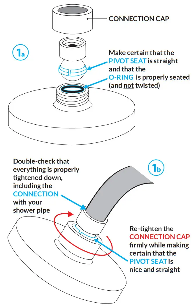 SPARKPOD X001PI9585 High Pressure Rain Showerhead - fig