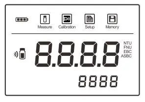 BANTE TB100 Portable Turbidity Meter FIG 4