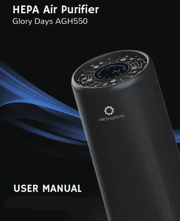 Airthereal HEPA Air Purifier Glory Days - PURIFIER
