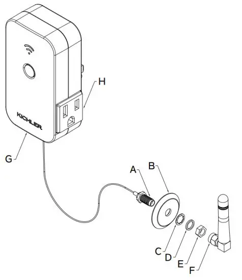 KICHLER 16085BK Outdoor Smart Control