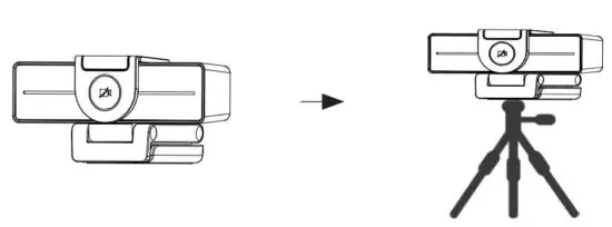 FIG 4 On desk or tripod