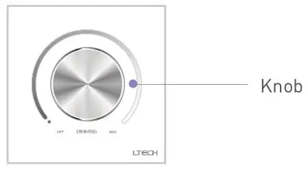 LTECH-E61-Wireless- Knob-Panel-product-fig-3