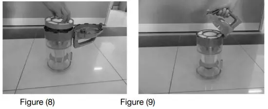 H Koenig axo940 Bagless Vacuum Cleaner - Cleaning