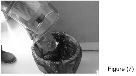 H Koenig axo940 Bagless Vacuum Cleaner - Dust Barrel