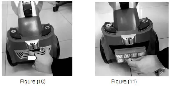 H Koenig axo940 Bagless Vacuum Cleaner - Replacement