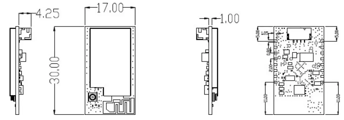 LITE ON NIUS 802.11 b g n 1T1R 2 4GHz Module - WN3602M 1