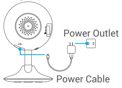 EZVIZ CSC1C Smart Home Camera - Setup