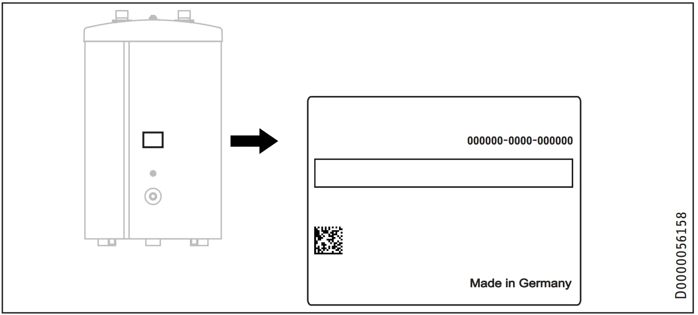 TIEBEL ELTRON SBP 100 Classic Heating Buffer Cylinder - fig