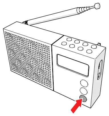 NIKKEI NDB30 Portable DAB Radio Alarm Clock Radio - Fig 3