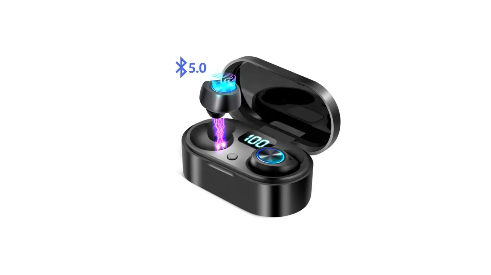 Luxmo Wireless Earbuds Bluetooth 5.0 True Wireless Bluetooth Earbuds-complete Features/instruction Guide