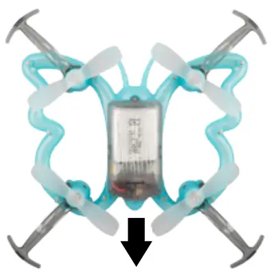 FORCE1 F1 MONARC BLU Monarch Motion Drone - BATTERY REPLACEMENT