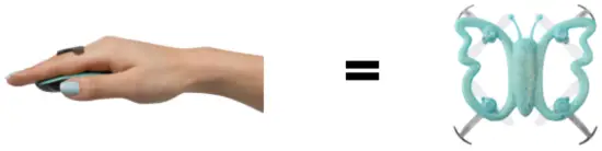 FORCE1 F1 MONARC BLU Monarch Motion Drone - HOVER