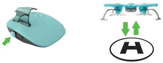 FORCE1 F1 MONARC BLU Monarch Motion Drone - Master Joystick3