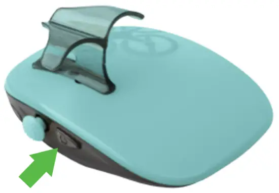 FORCE1 F1 MONARC BLU Monarch Motion Drone - power button