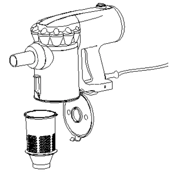 Nero 360215 CYCLONIC HAND-HELD VACUUM CLEANER - fig 6