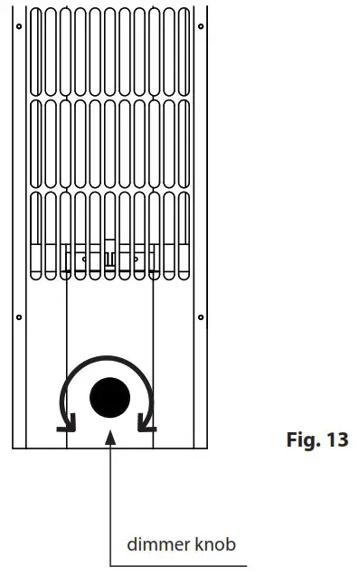 EOS Vitae Protector Compact infrared radiator - Operation 1