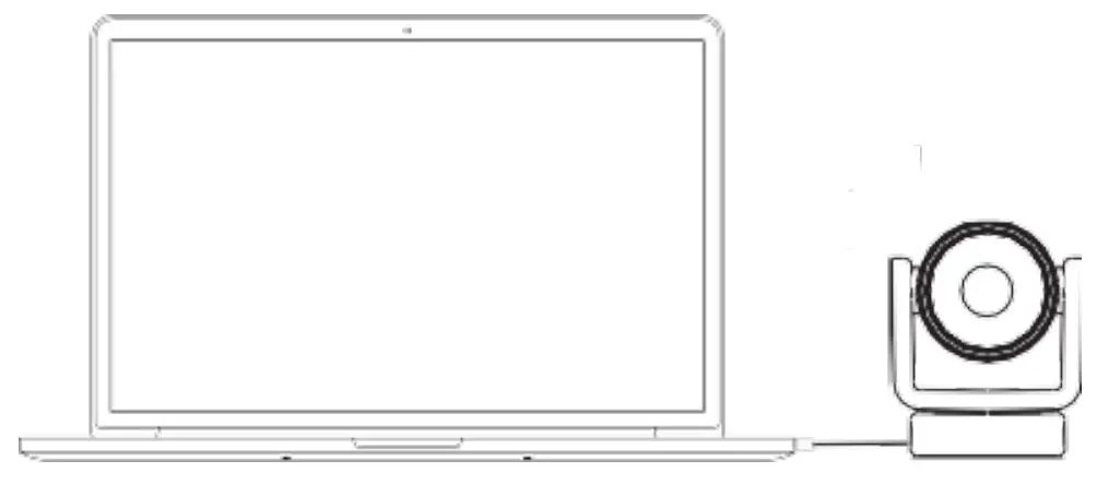 ALFATRON ALF CAM100 Full HD Wide Angle Webcam - USB Cable