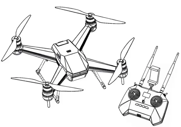 RIPPTON 20220609 SharkX Waterproof Smart Fishing Drone-fig1
