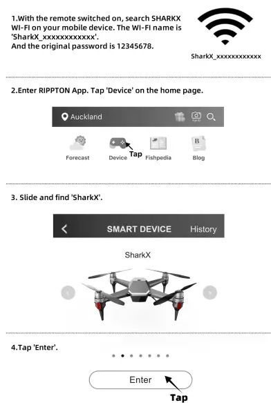 RIPPTON 20220609 SharkX Waterproof Smart Fishing Drone-fig27