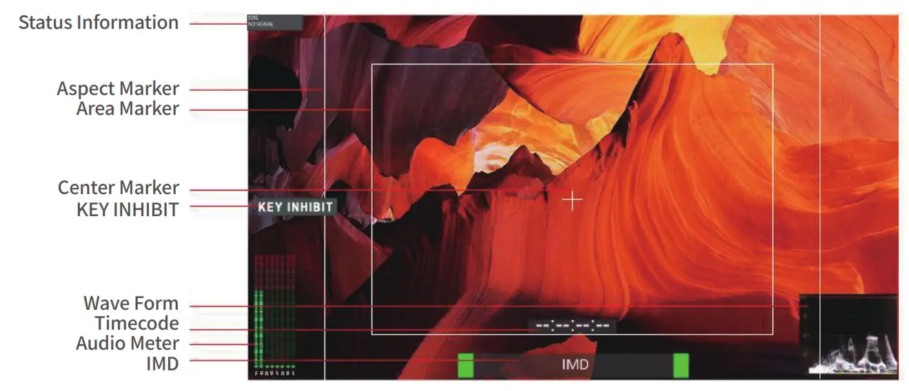 SWIT 15.6 LCD Monitor-0OSD