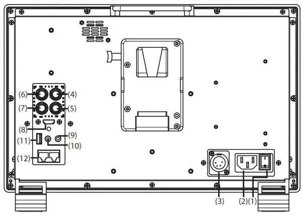 SWIT 15.6 LCD Monitor-0Real Panel
