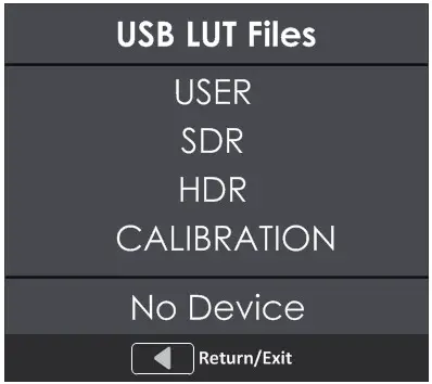 SWIT 15.6 LCD Monitor- confirm the setting