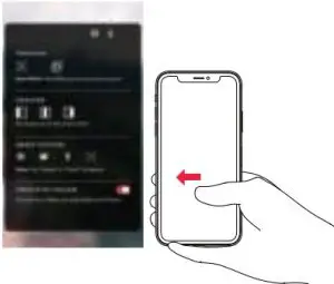 Settings and menu Interface