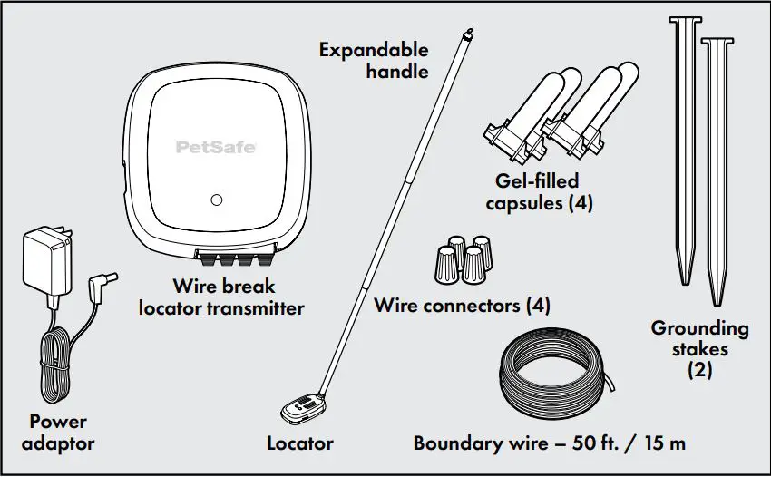 PetSafe Wire Break Locator User Manual - In the Box