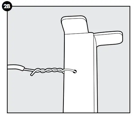 PetSafe Wire Break Locator User Manual - Place the wire through the small hole
