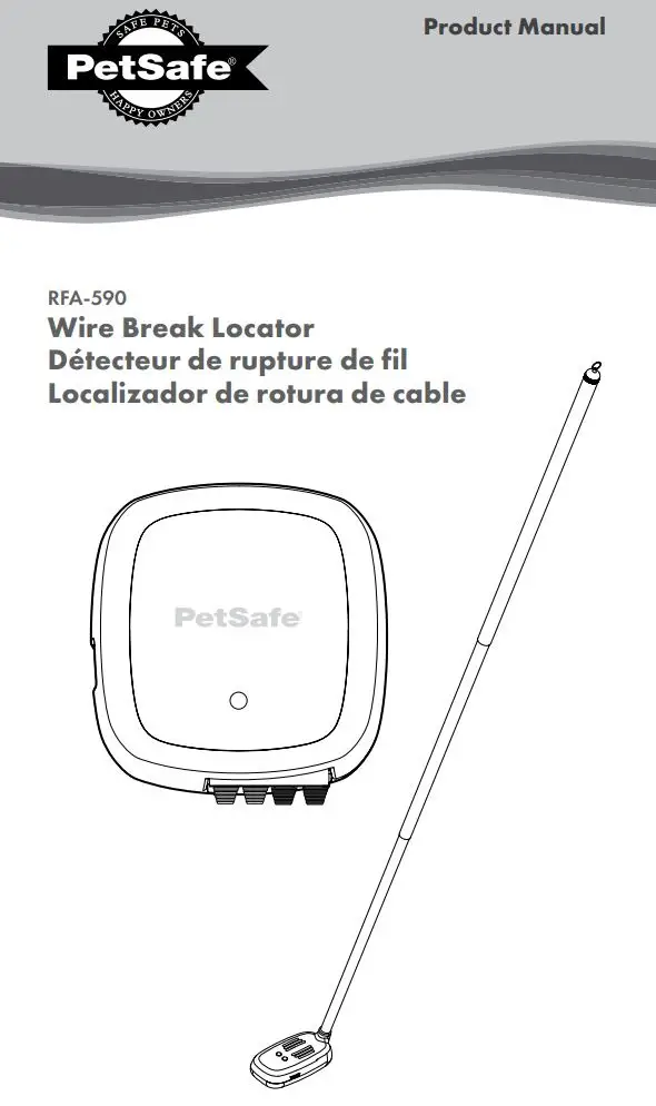 PetSafe Wire Break Locator User Manual