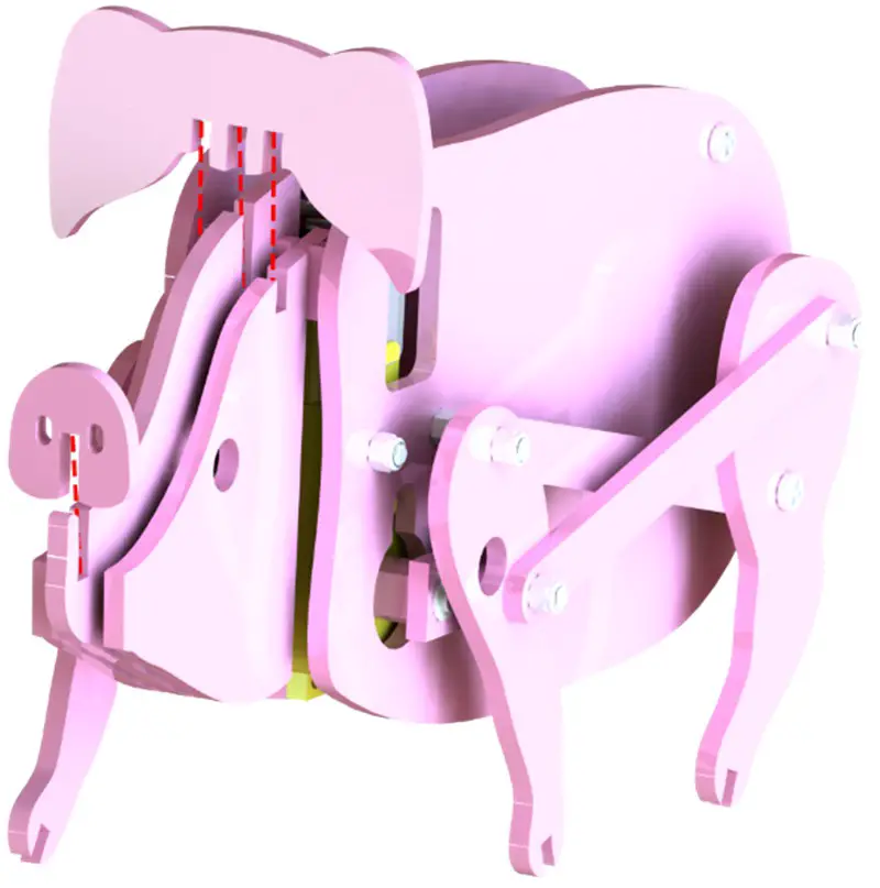 SunFounder Structural Plates - Assemble Head and Feet 3