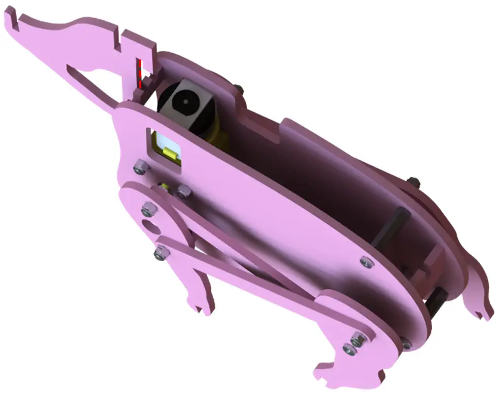 SunFounder Structural Plates - Assemble Head and Feet