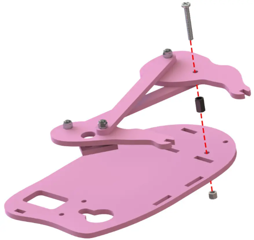 SunFounder Structural Plates - Assembly left side 1
