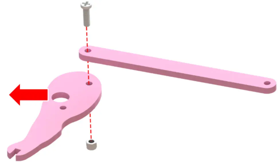 SunFounder Structural Plates - Assembly right leg 1