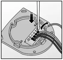 hager TX320 Room Thermostat - spring