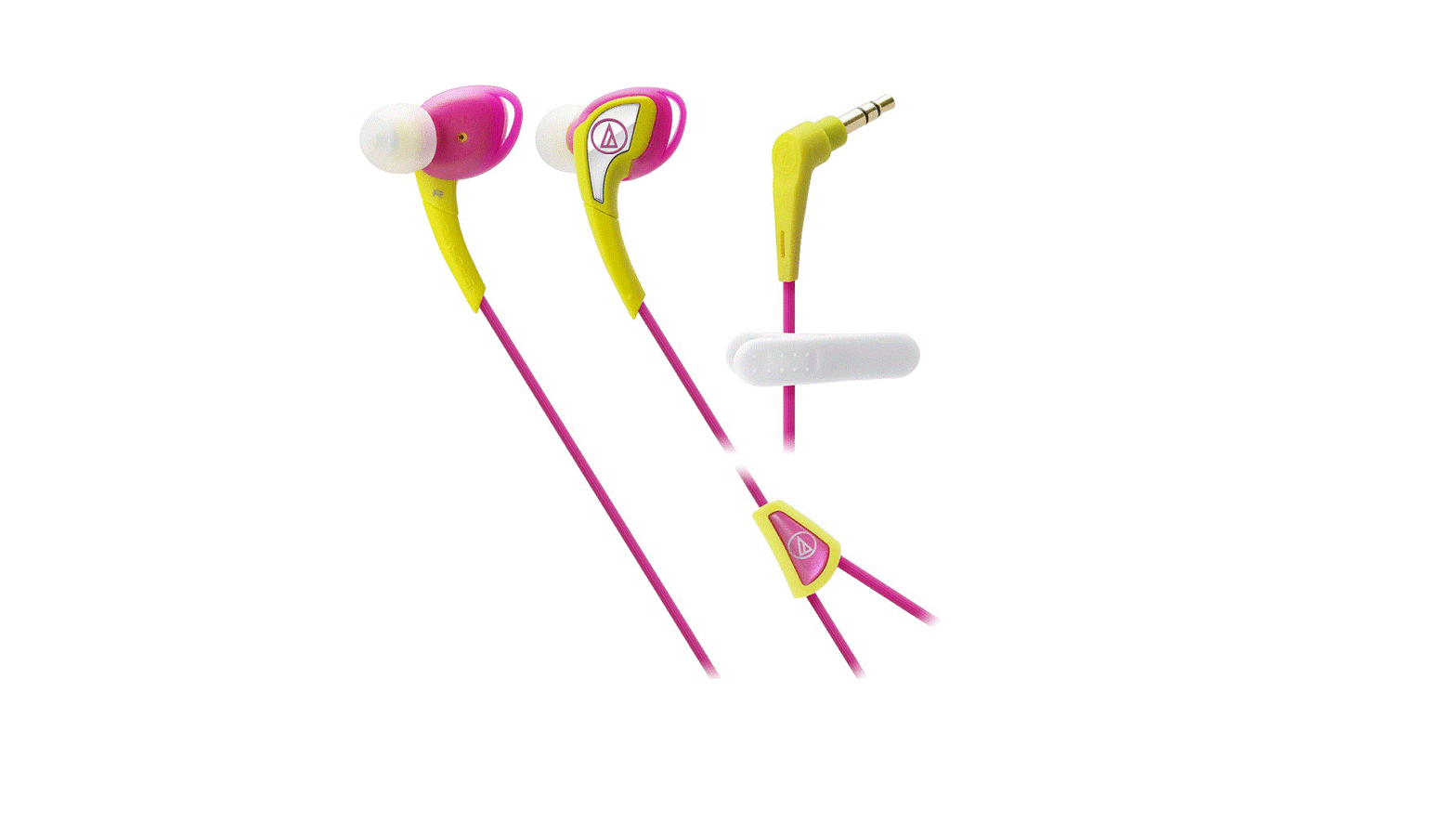 Audio-technica Ath-sport2yp Sonicsport In-ear Headphones-complete Features/instruction Guide